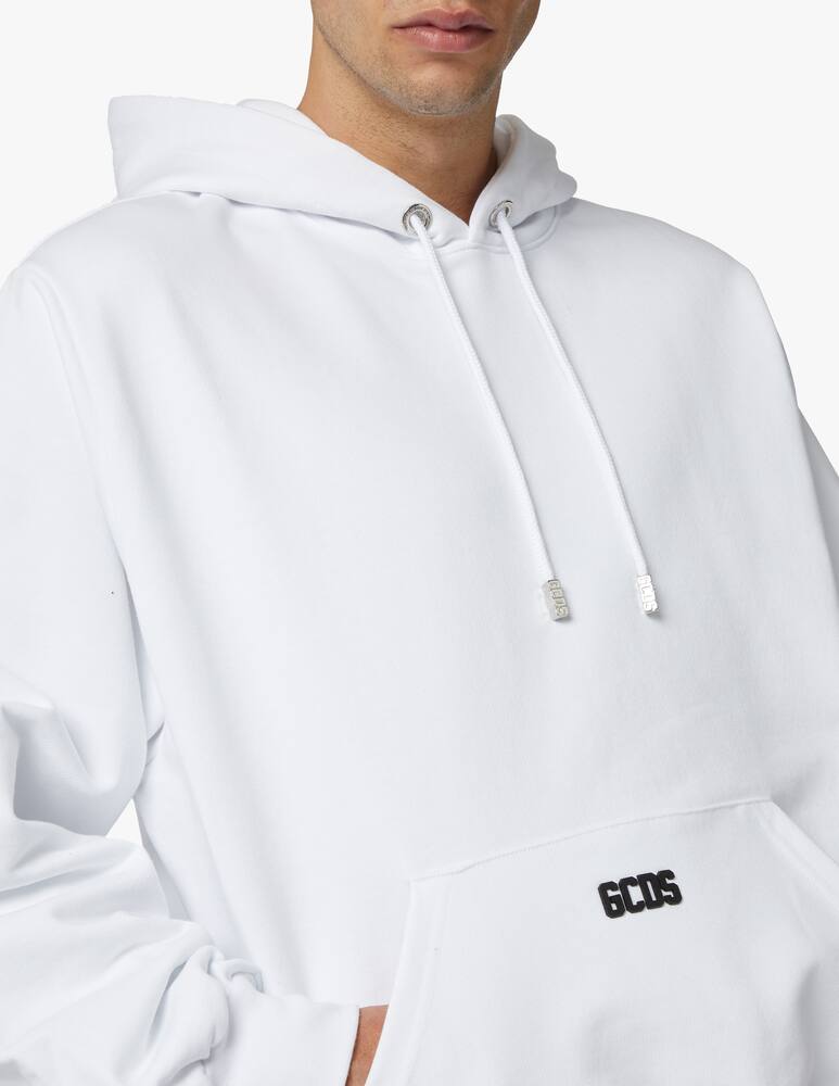 rinascente GCDS Felpa con cappuccio maxi