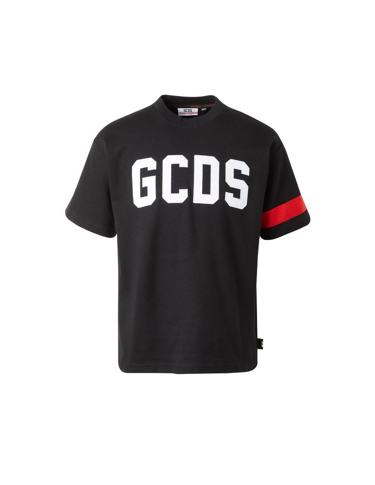 rinascente GCDS Logo regular t-shirt short sleeve - black
