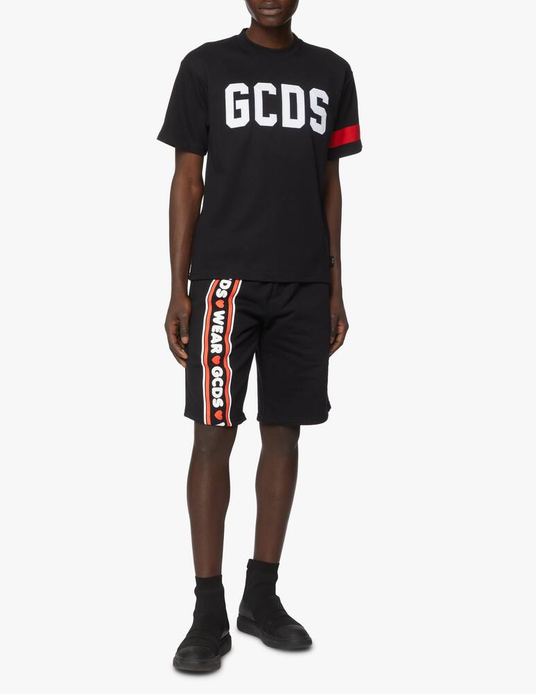 rinascente GCDS Logo regular t-shirt short sleeve - black