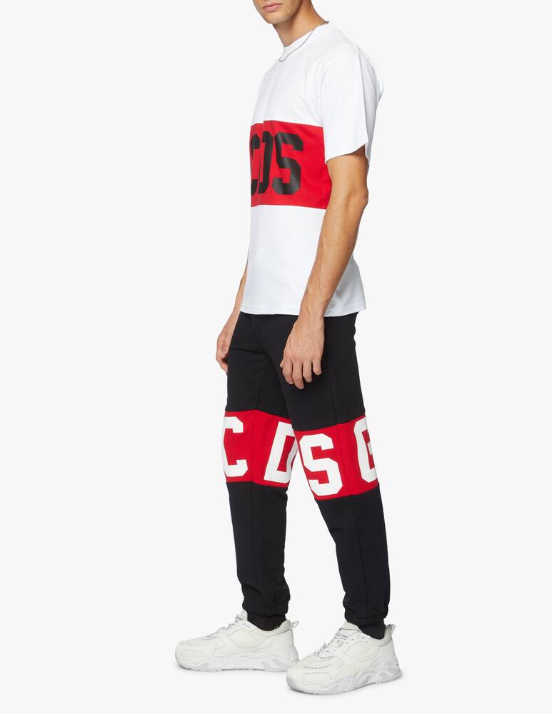 rinascente GCDS Logo tape t-shirt - white