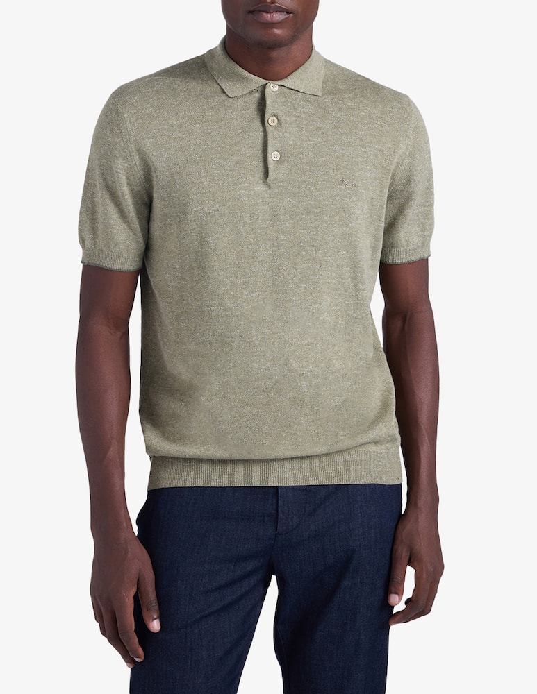 rinascente Harmont & Blaine Polo in cotone e lino mélange