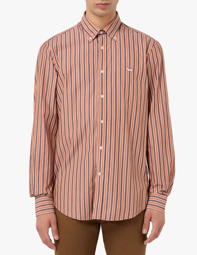 rinascente Harmont & Blaine Camicia a righe larghe