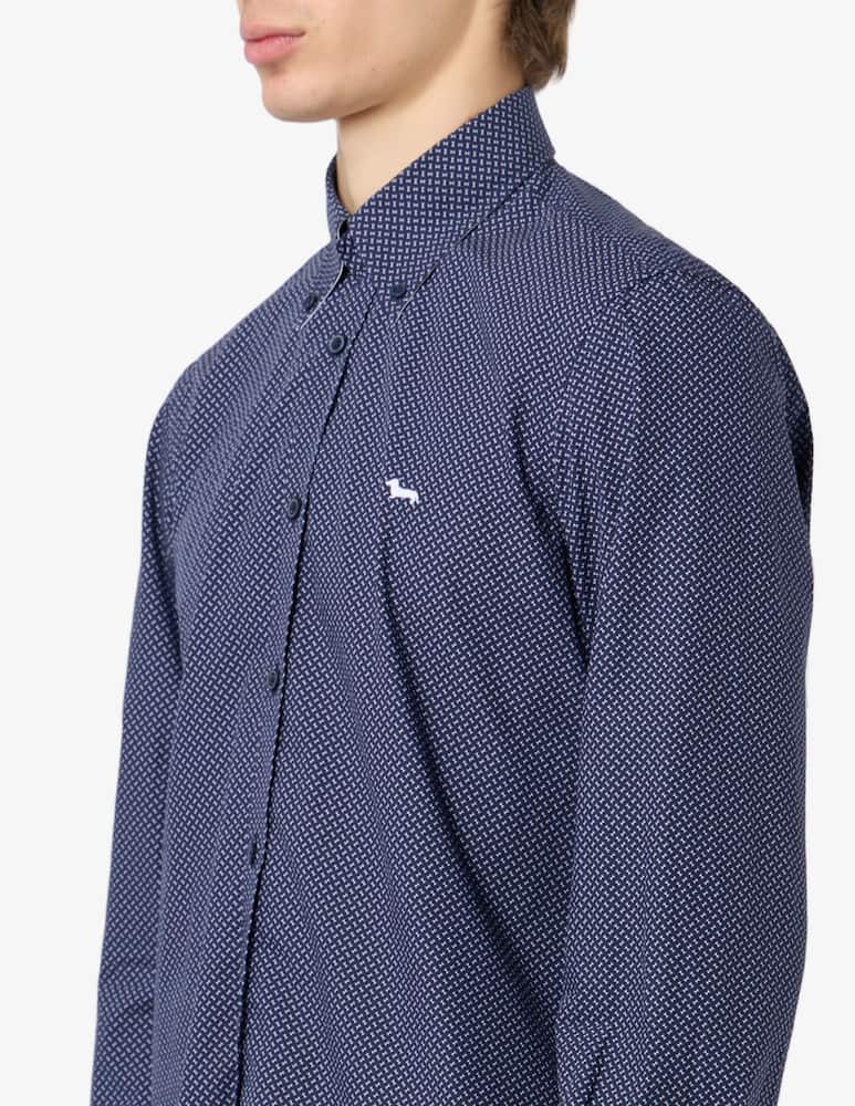 rinascente Harmont & Blaine Camicia microfantasia button down