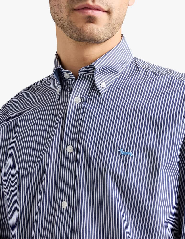 rinascente Harmont & Blaine Striped long-sleeve shirt