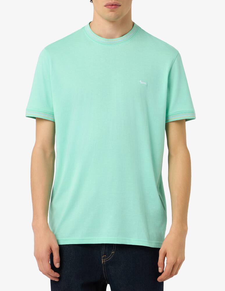 rinascente Harmont & Blaine Crew neck logo t-shirt