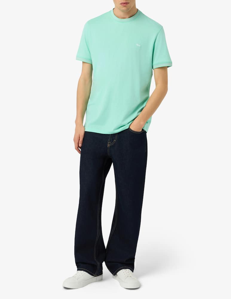 rinascente Harmont & Blaine Crew neck logo t-shirt