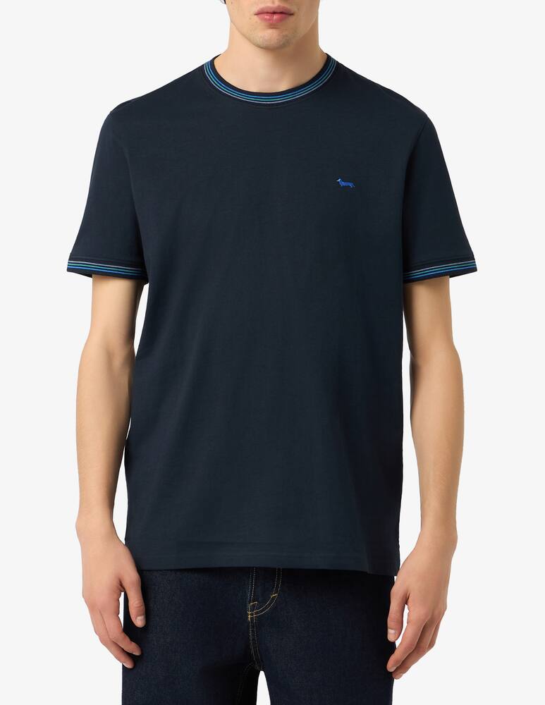 Harmont & Blaine T-shirt con bordini contrasto - immagine 1
