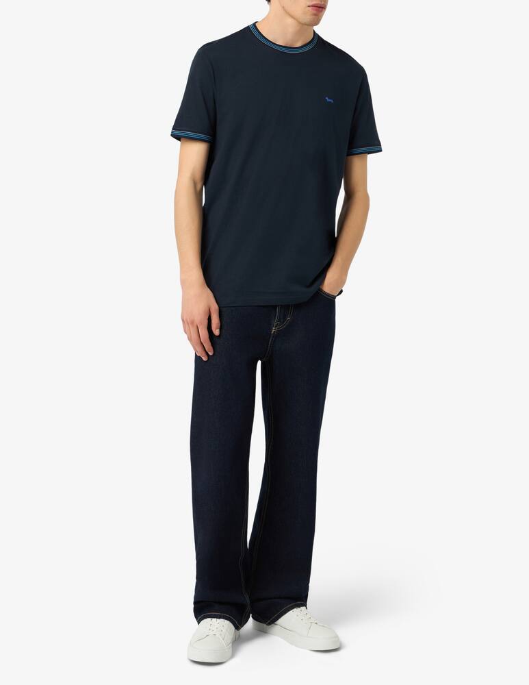 rinascente Harmont & Blaine T-shirt con bordini contrasto