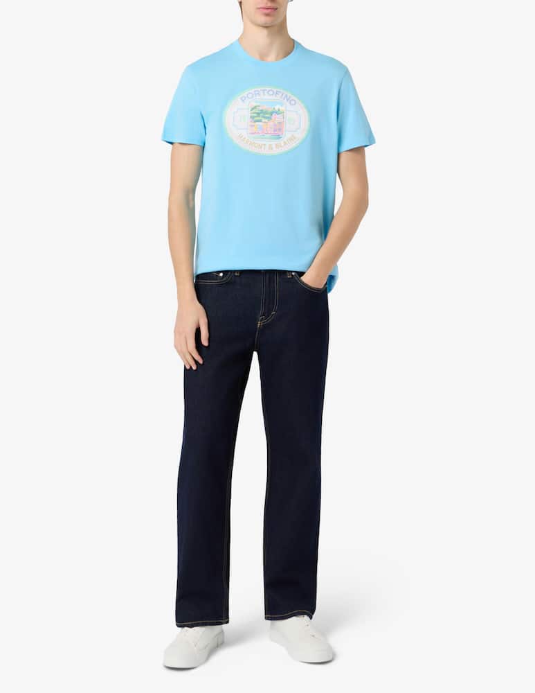 rinascente Harmont & Blaine T-shirt Portofino stampa fronte