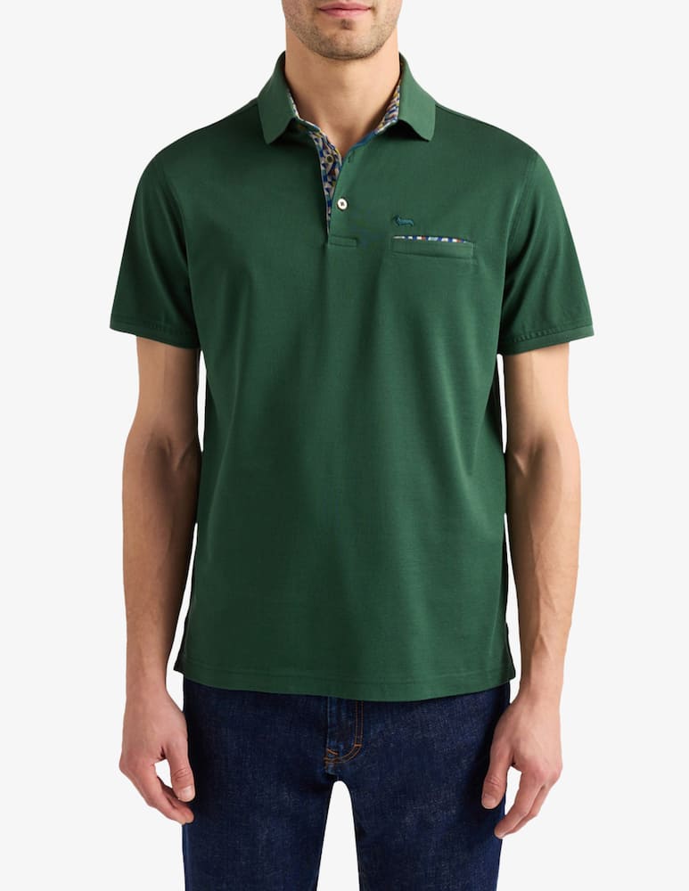 rinascente Harmont & Blaine Polo shirt with contrast collar