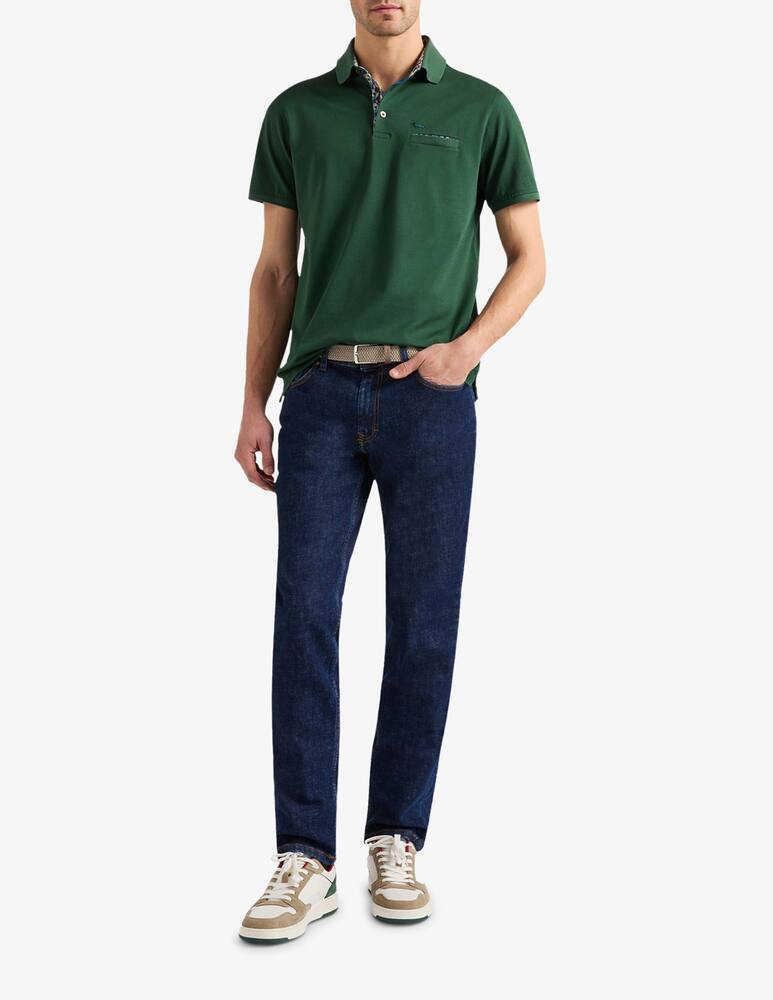 rinascente Harmont & Blaine Polo shirt with contrast collar