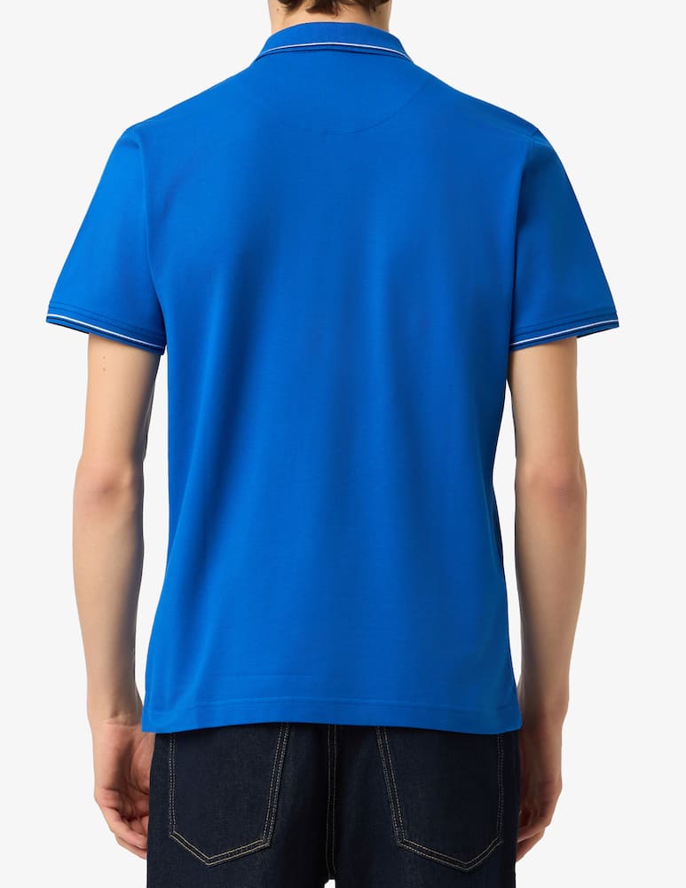 rinascente Harmont & Blaine Piqué stretch polo shirt