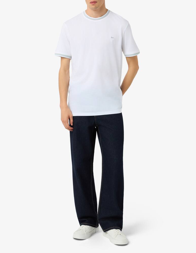 rinascente Harmont & Blaine T-shirt con bordi a contrasto