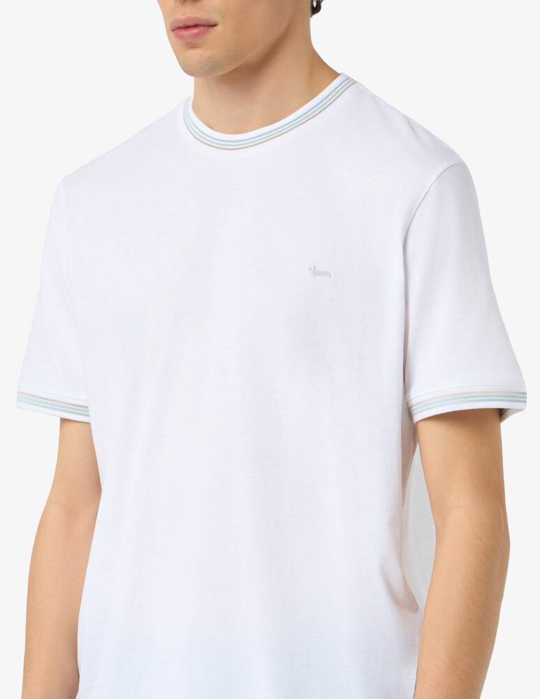 rinascente Harmont & Blaine T-shirt con bordi a contrasto