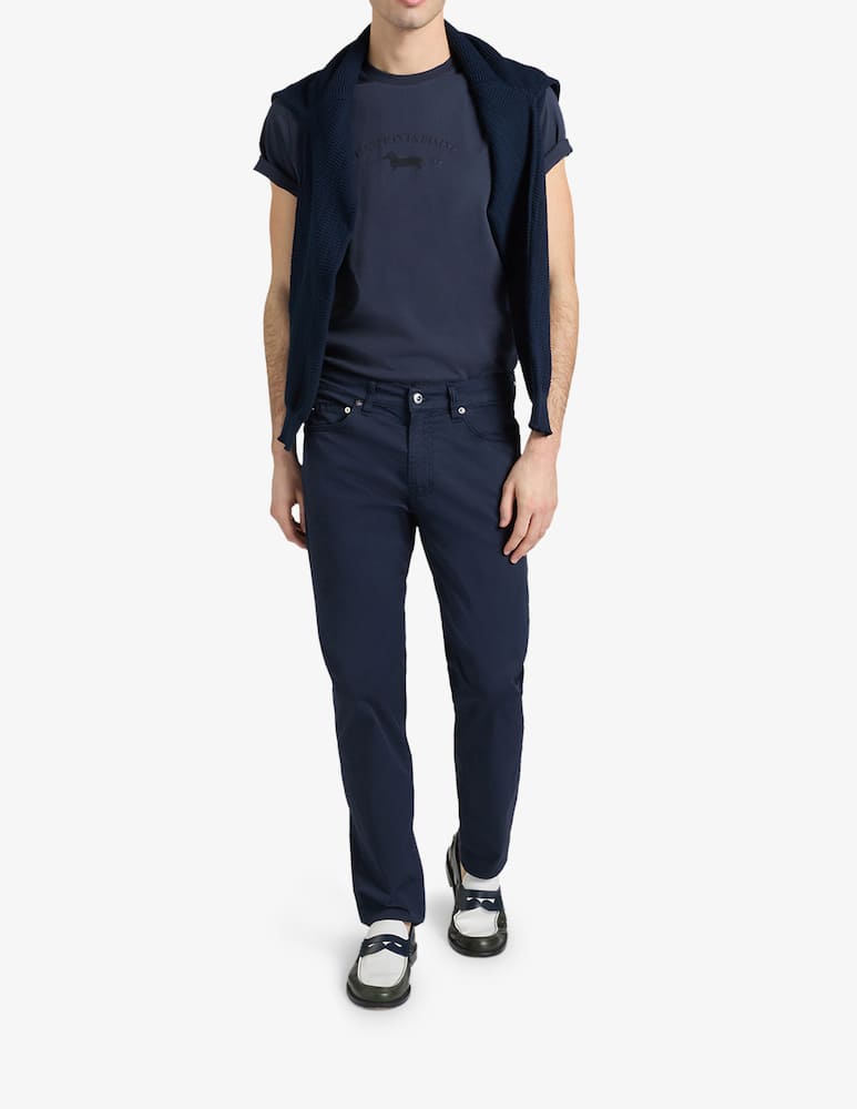 Harmont & Blaine Pantaloni 5 tasche in gabardina stretch - immagine 2 Harmont & Blaine Pantaloni 5 tasche in gabardina stretch - immagine 2