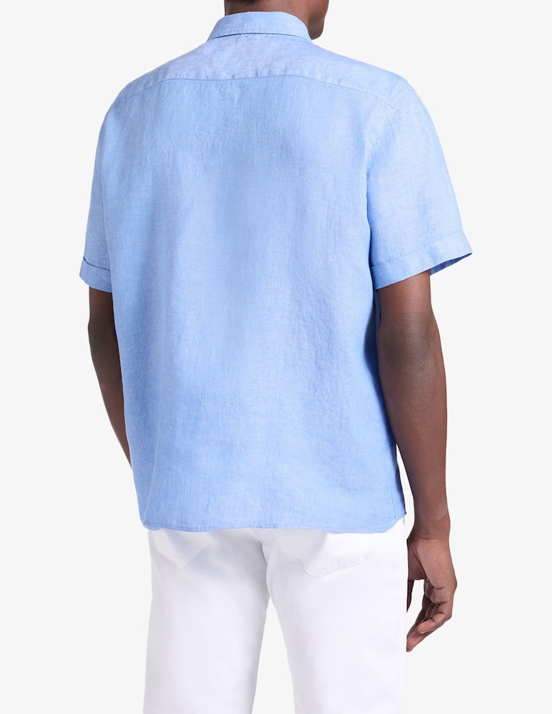 Harmont & Blaine Camicia manica corta in lino - immagine 3 Harmont & Blaine Camicia manica corta in lino - immagine 3