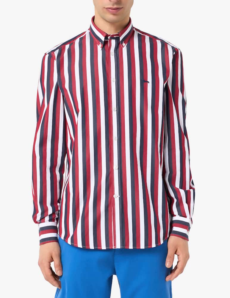 rinascente Harmont & Blaine Camicia a righe larghe button down