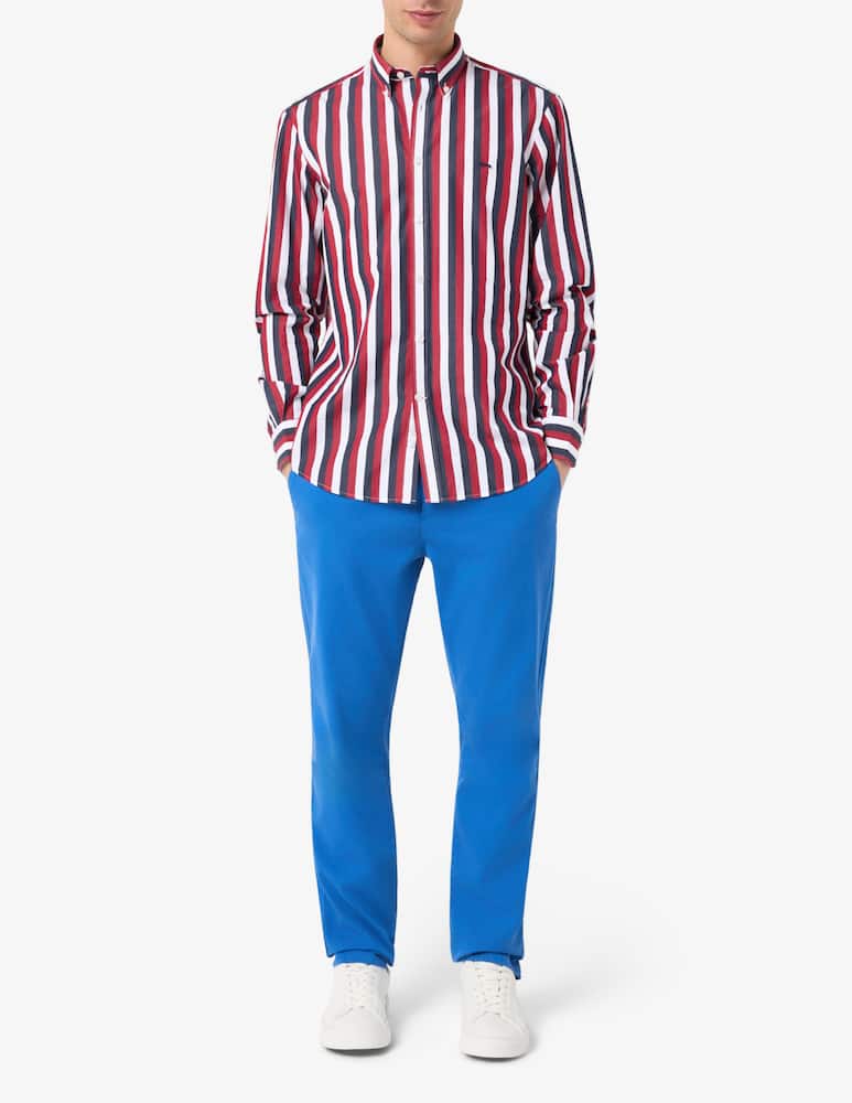 rinascente Harmont & Blaine Camicia a righe larghe button down