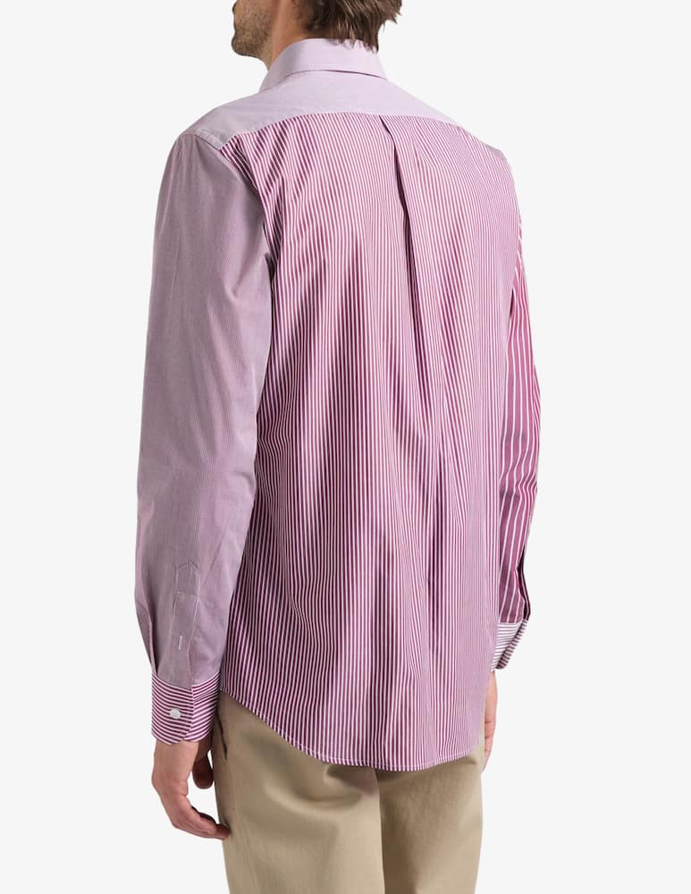 Harmont & Blaine Striped patchwork shirt - picture 3 Harmont & Blaine Striped patchwork shirt - picture 3