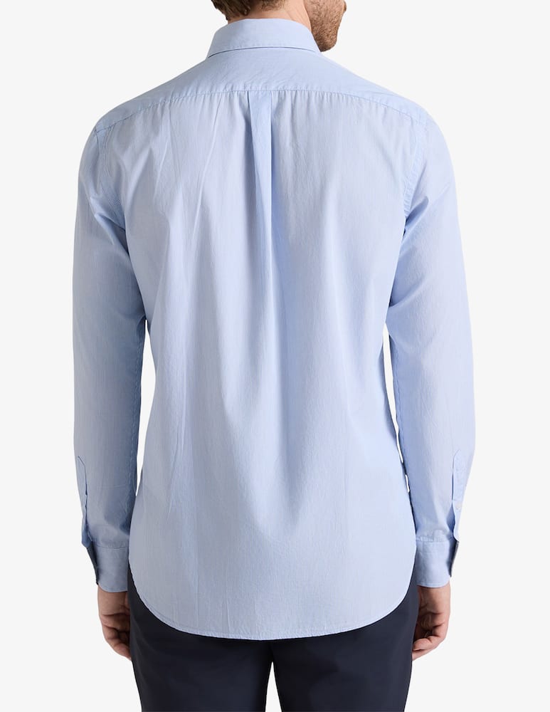 rinascente Harmont & Blaine Camicia a righe con collo button-down