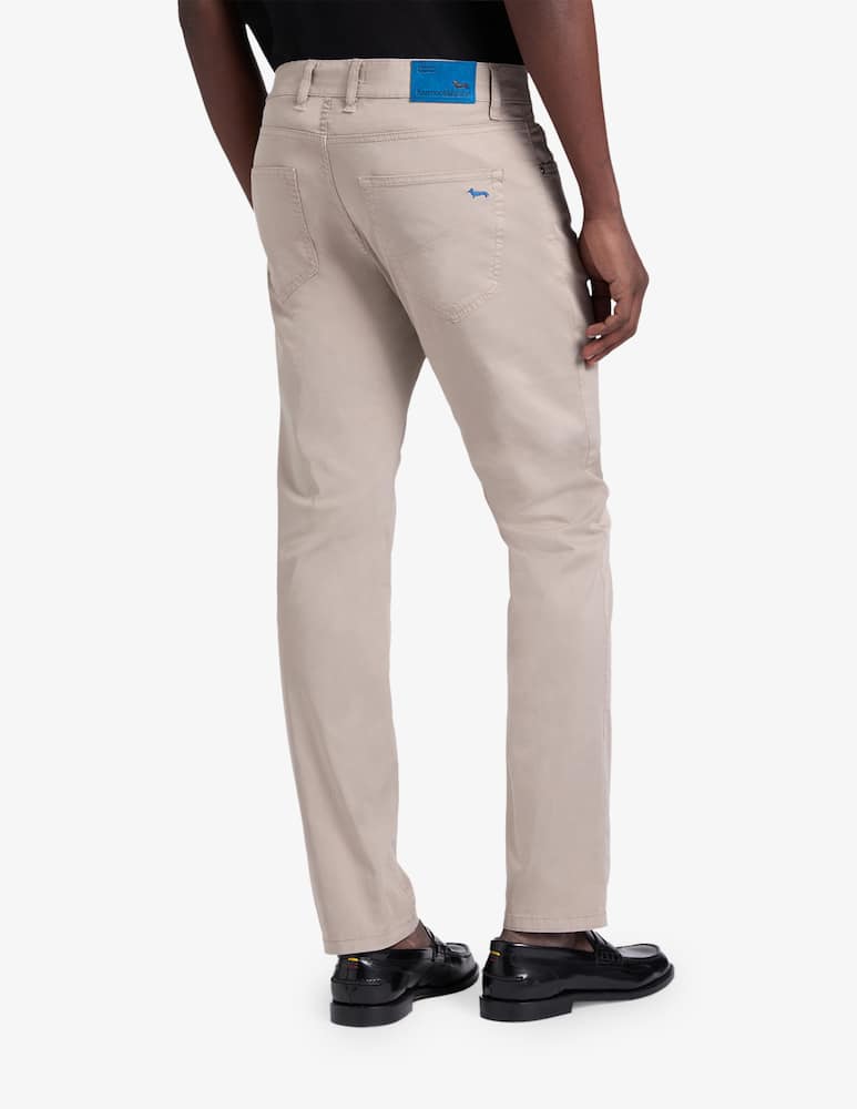 rinascente Harmont & Blaine Pantaloni 5 tasche in gabardina stretch