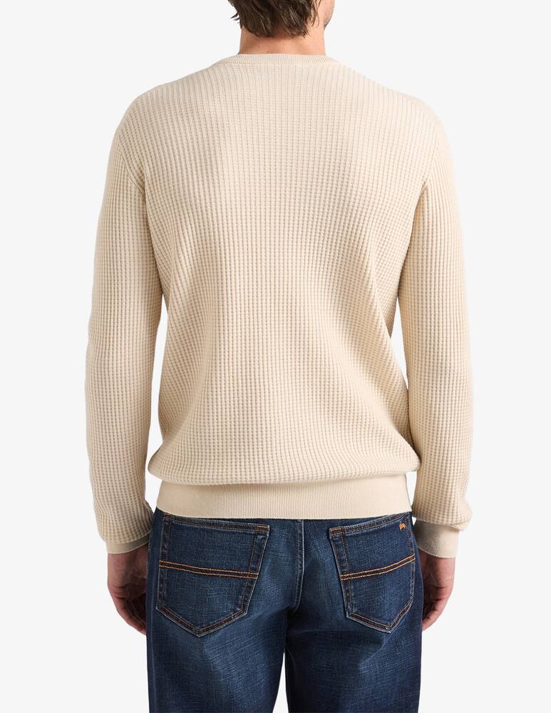 Harmont & Blaine Maglia girocollo in cotone operato - immagine 3