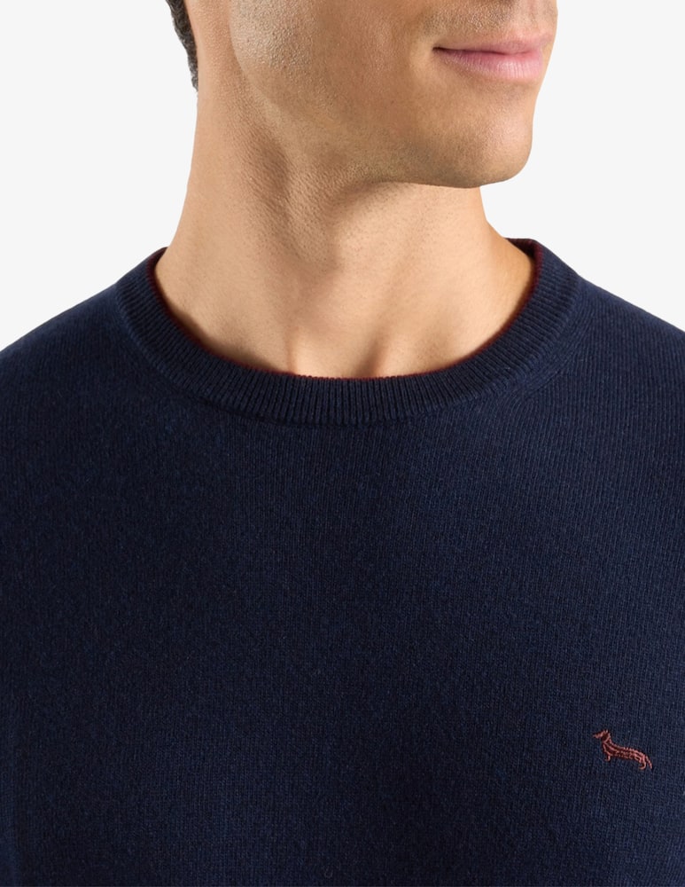 rinascente Harmont & Blaine Maglia girocollo profili in lana