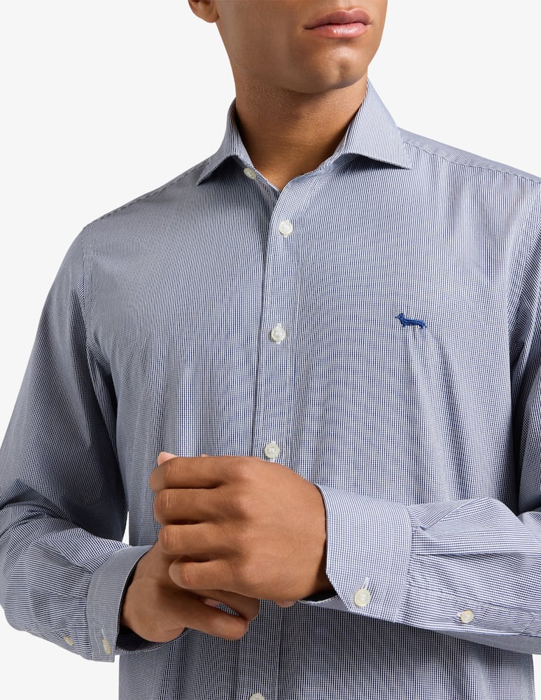 rinascente Harmont & Blaine Camicia vichy microstruttura