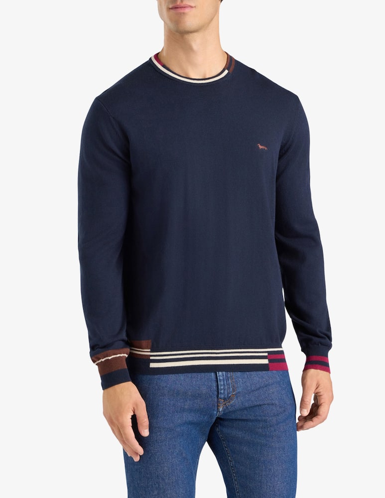 rinascente Harmont & Blaine Maglia girocollo profili multi