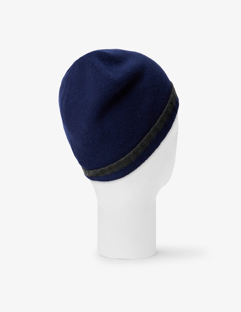 Harmont & Blaine Beanie in lana e cashmere con logo - immagine 3