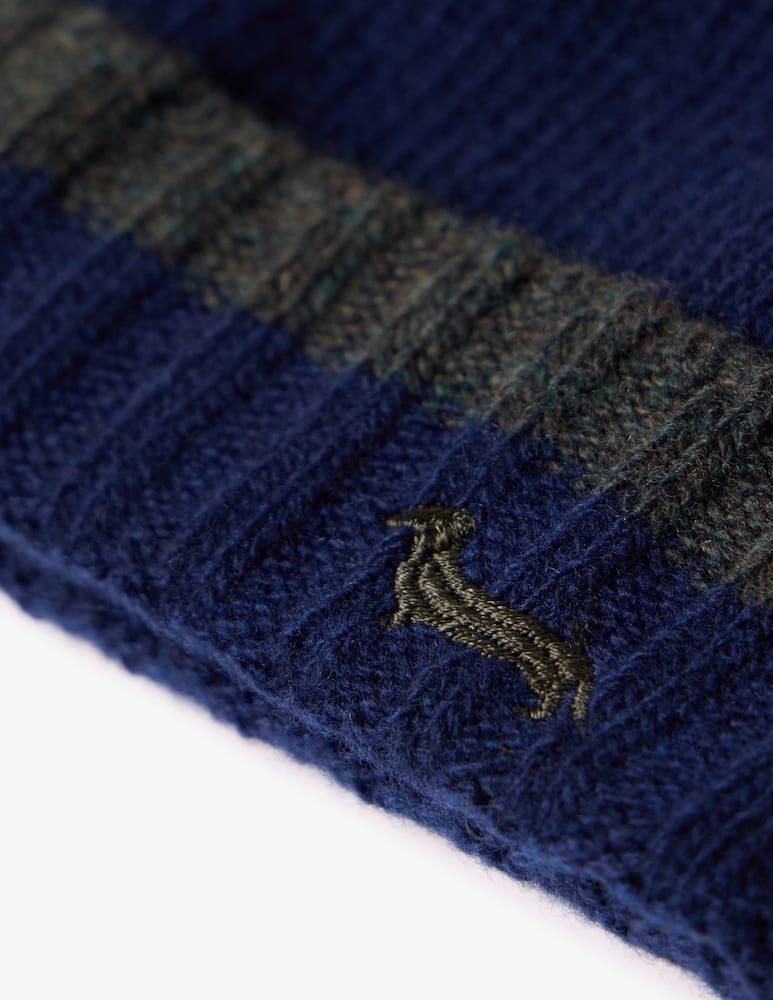 Harmont & Blaine Beanie in lana e cashmere con logo - immagine 4