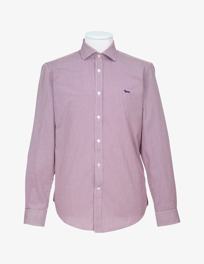 rinascente Harmont & Blaine Micro gingham shirt