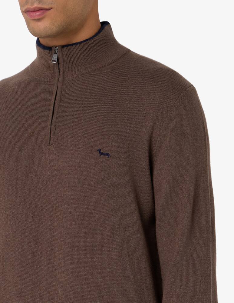 Harmont & Blaine Zip-neck wool jumper - picture 4 Harmont & Blaine Zip-neck wool jumper - picture 4