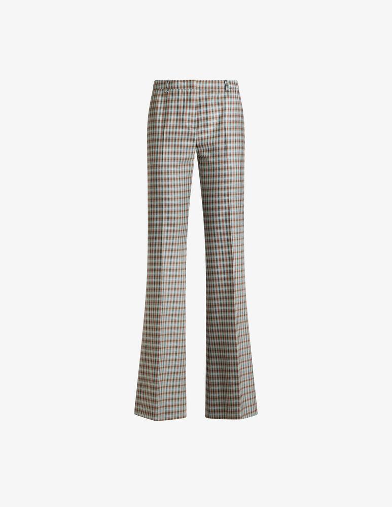 rinascente ETRO Wool-Blend gingham trousers