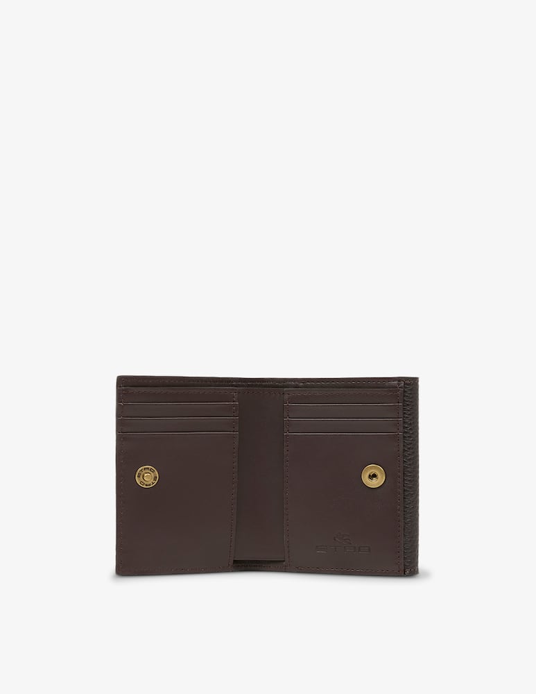 ETRO Small tumbled leather Pony wallet - picture 2 ETRO Small tumbled leather Pony wallet - picture 2