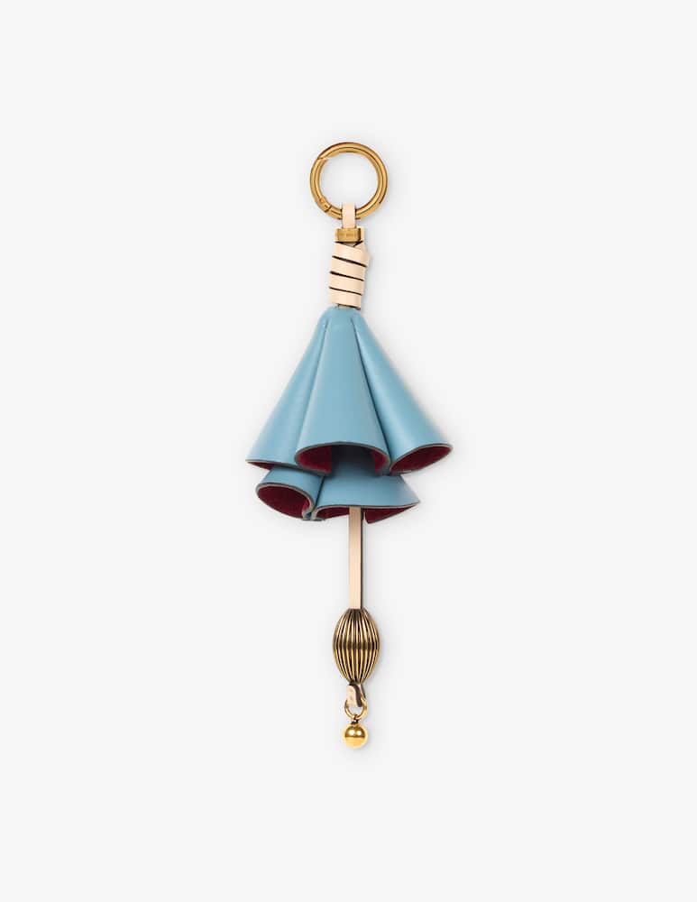 rinascente ETRO Charm con fiore in pelle