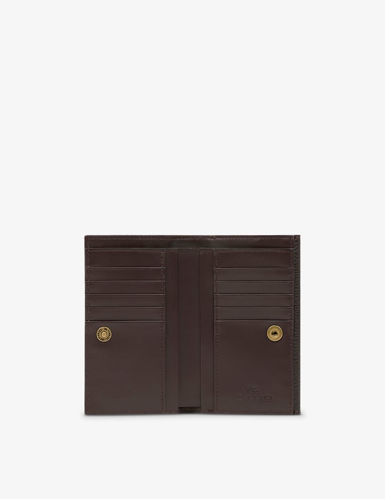 ETRO Hammered leather Pony wallet - picture 2 ETRO Hammered leather Pony wallet - picture 2
