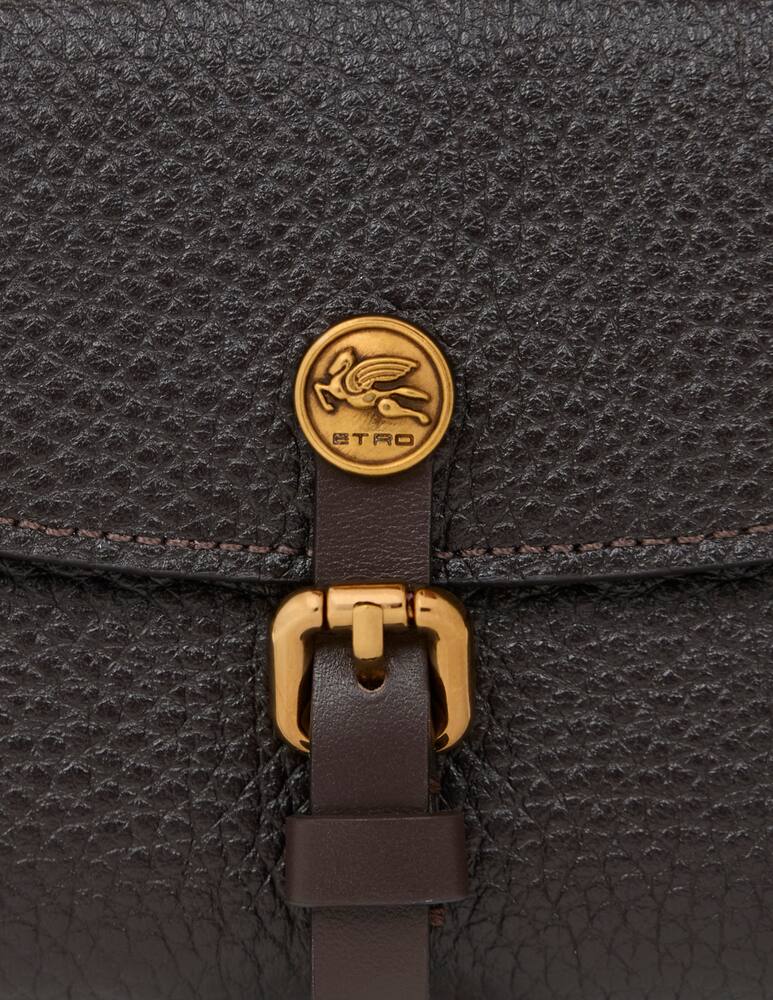 rinascente ETRO Hammered leather Pony wallet