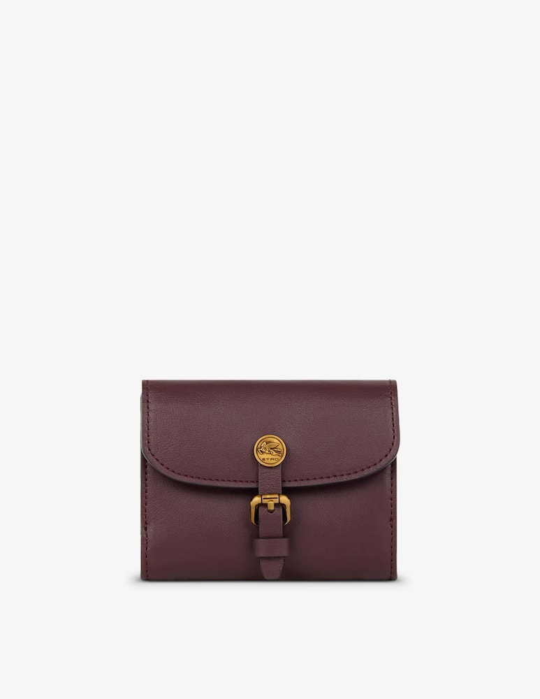 rinascente ETRO Small leather Pony wallet