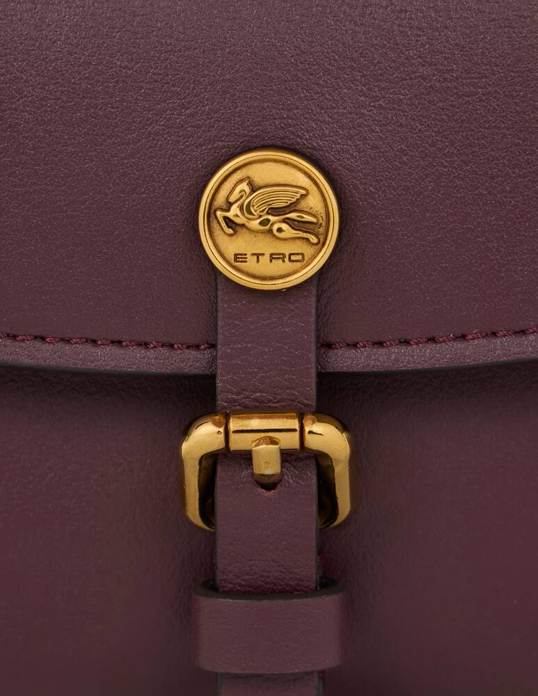 rinascente ETRO Small leather Pony wallet