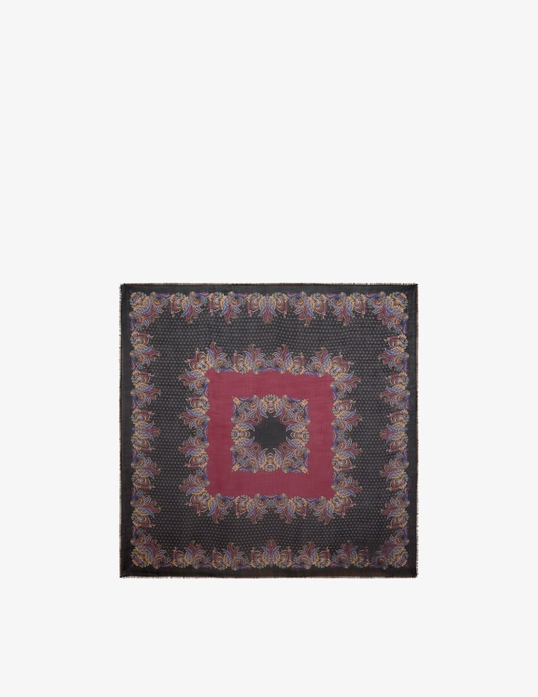 rinascente ETRO Floral paisley cashmere shawl