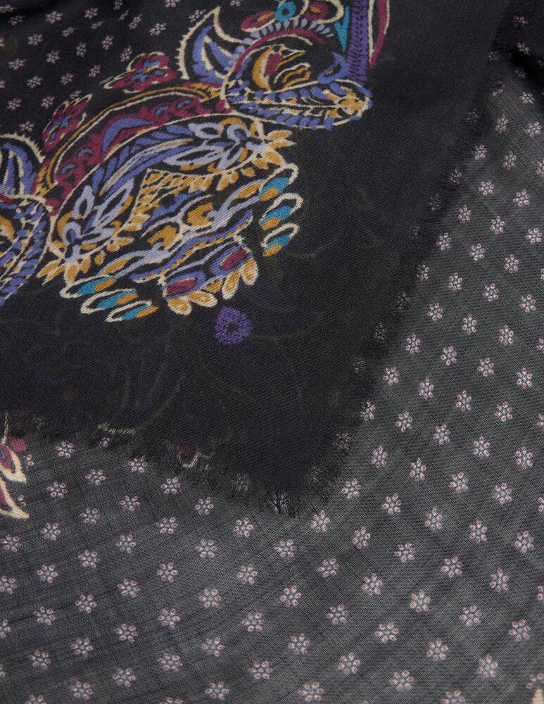 rinascente ETRO Floral paisley cashmere shawl