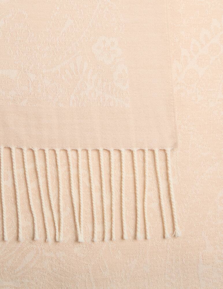 rinascente ETRO Wool jacquard scarf with floral paisley motif