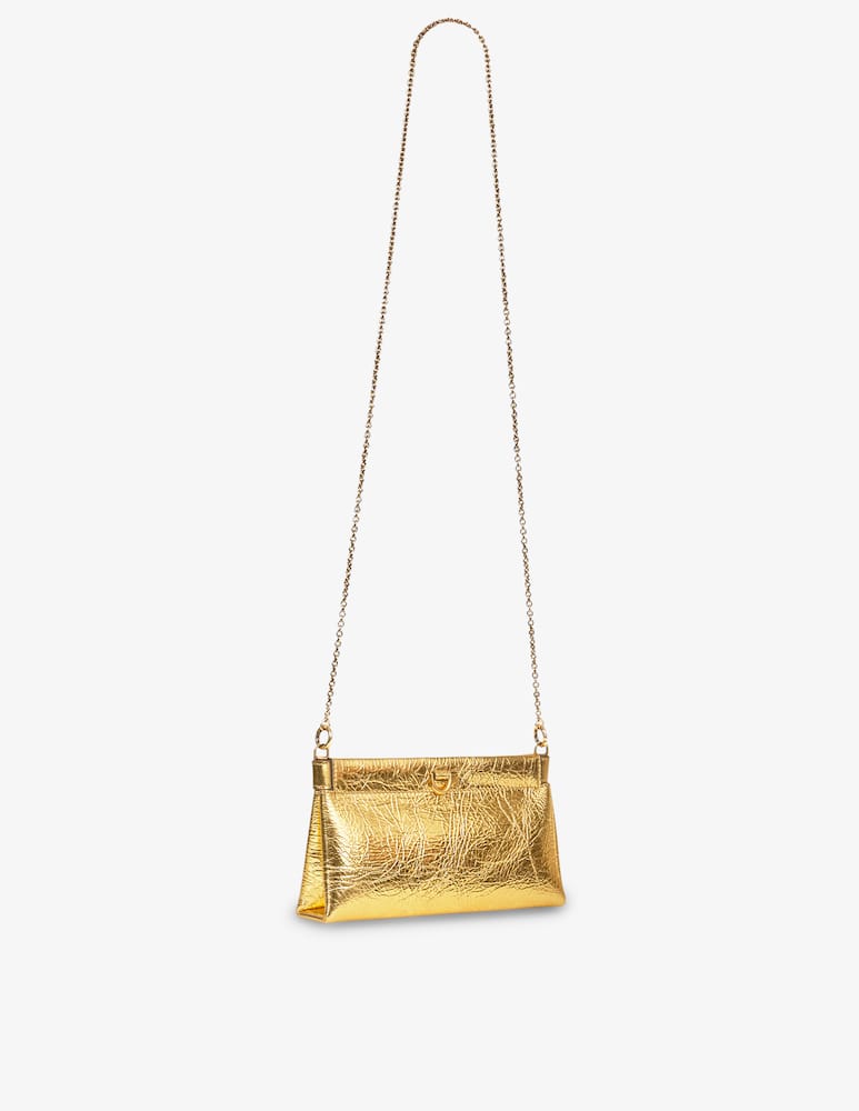ETRO Clutch talk mini in pelle con tracolla a catena - immagine 4 ETRO Clutch talk mini in pelle con tracolla a catena - immagine 4