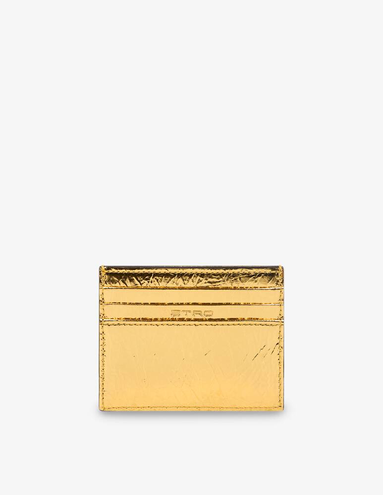 rinascente ETRO Portacarte in pelle laminata