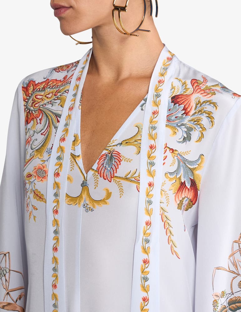 ETRO Maxi dress con foulard - immagine 3 ETRO Maxi dress con foulard - immagine 3