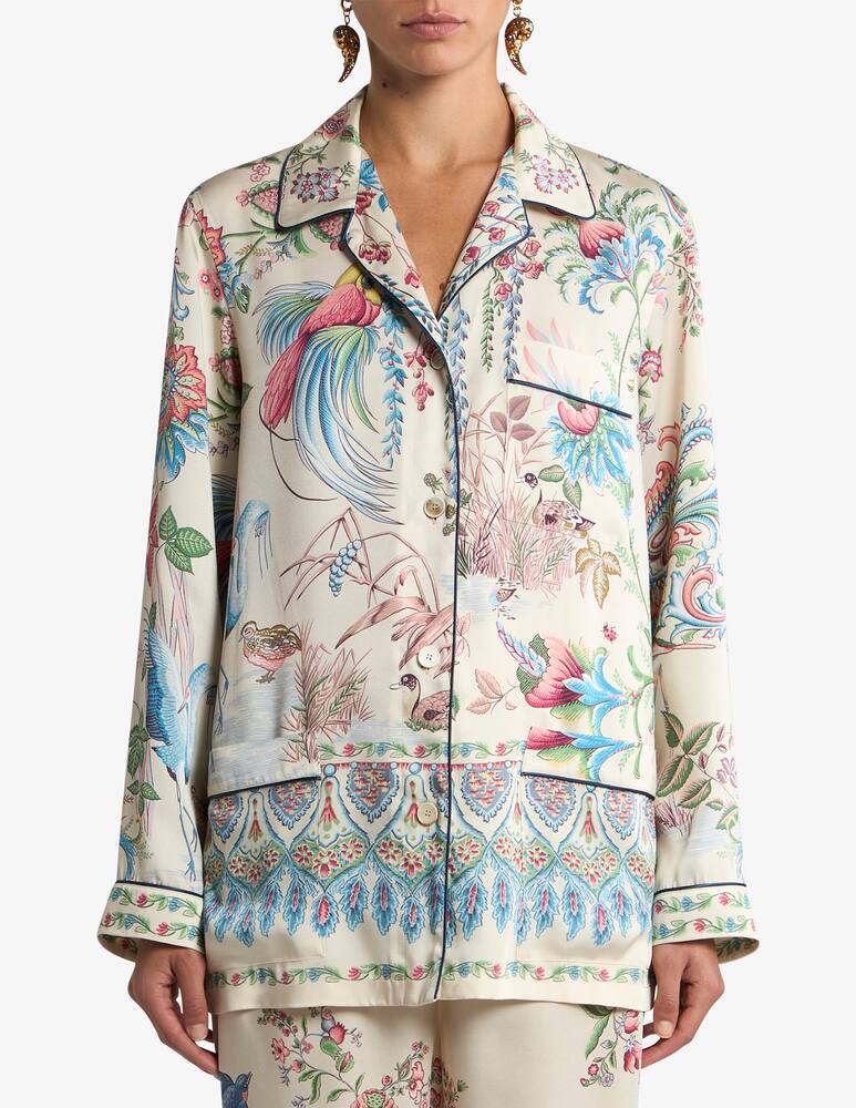 rinascente ETRO Loose fit shirt with patch pockets