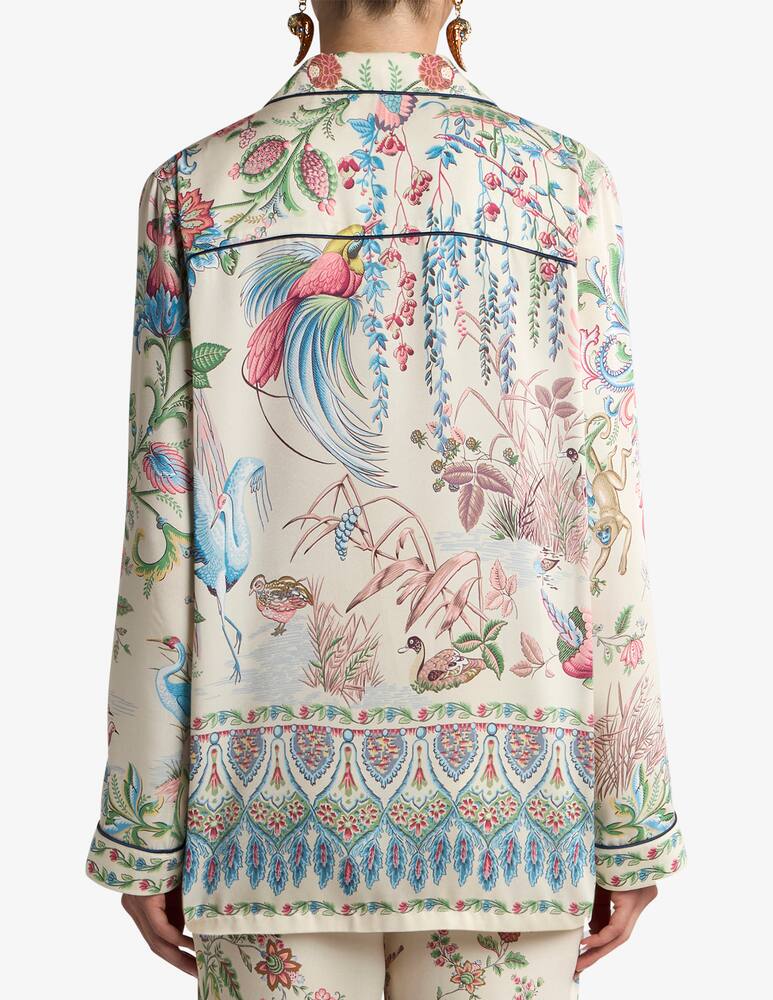 rinascente ETRO Loose fit shirt with patch pockets