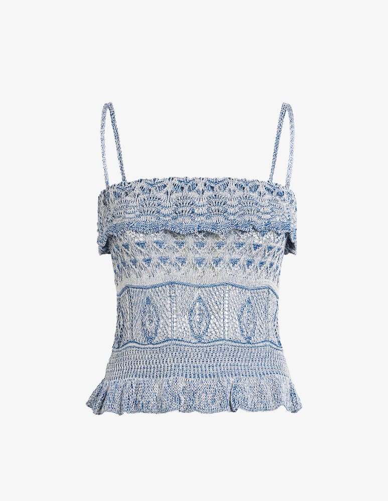 ETRO Crocheted cotton top - picture 5 ETRO Crocheted cotton top - picture 5