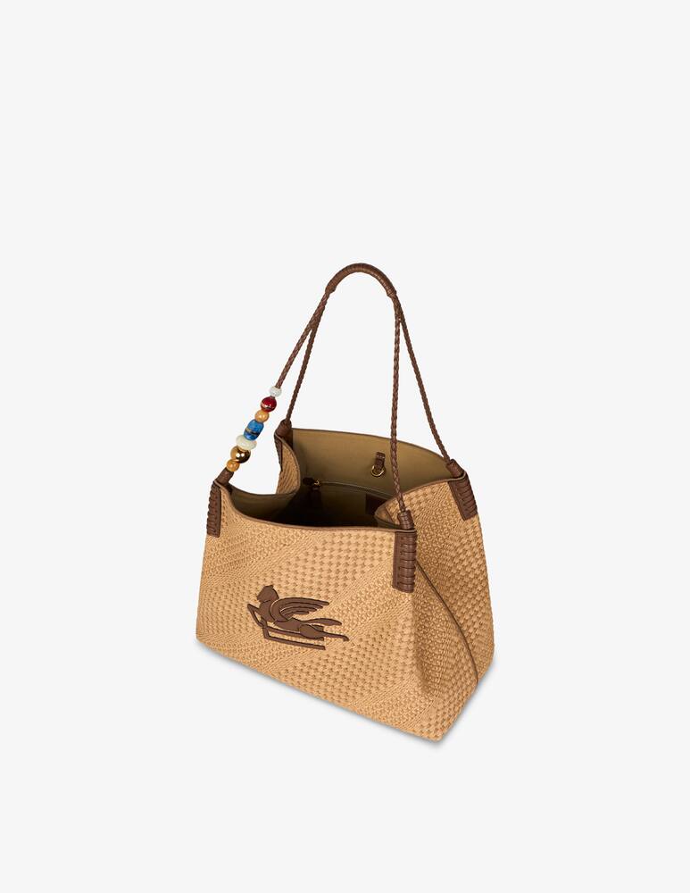rinascente ETRO Raffia Libra tote bag